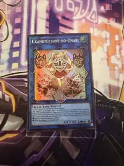 YuGiOh Ukanomitsune-No-Onari OP30-EN010 super rare nm - Image 1