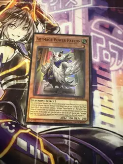 YuGiOh Artmage Power Patron OP30-EN006 super rare nm - Image 1