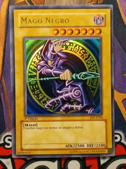Dark Magician (Portugese) Mago Negro SDY-006 DIY-P006 Ultra - 1st Ed NM - Yugioh - Image 1