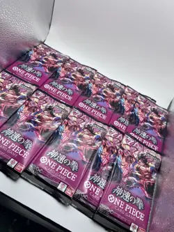✨🖤 Two OP11 Booster One Piece Japanese Single Packs Fist of Divine Edition✨🖤 - Image 1