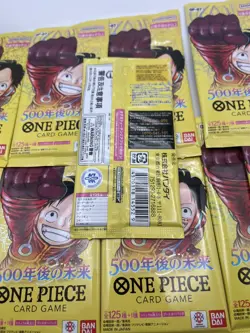 One Piece Card Game 500 年後 OP-07 Booster Pack Japanese New Factory Sealed Qty 10 - Image 2