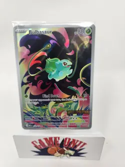Bulbasaur 133/132 Mega Evolution Stamped Promo Sealed Pokemon Card BUF - Image 1