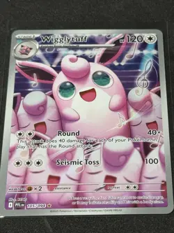 Wigglytuff 105/094 IR ME02: Phantasmal Flames (PFL) - NM-M Pokemon Card - Image 1