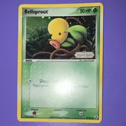 Pokemon Bellsprout 49/92 Legend Maker Reverse Holo Common Basic Card HP 50 - Image 1