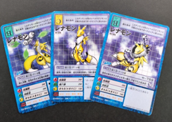 Renamon Digimon Card 3set Bo-505 St-390 St-328 Vintage Rare Bandai Toei Japan - Image 1