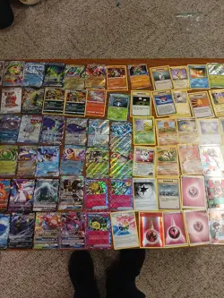 Lot of 105 EX, GX ,V ,VSTAR, old cards ,full art ,trainer Full art,break,... - Image 4