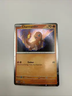 Charmander - 047 (Cosmos Holo) 047 Sv: Scarlet & Violet Promo Cards Holo - Image 1