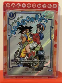 Chi-Chi SB01-019 Alternate Art Dragon Ball Manga Booster Card Fusion World - Image 1