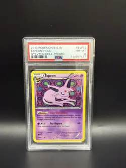 Pokemon Espeon BW92 Black & White Promo Holo Card PSA 8 - Image 1
