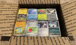3200 +/- Pokemon TCG Holo Bulk Card Lot (mega, Phantasmal, Black Bolt, White Fla - Image 1