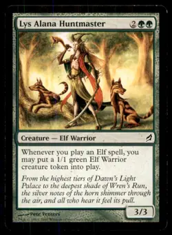 MTG Lys Alana Huntmaster LP Light Play Lorwyn [3095] - Image 1