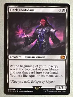 MTG / Dark Confidant / FIN / #94 / Regular / Mythic / NM - Image 1