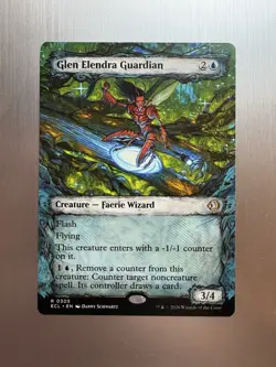 Glen Elendra Guardian - 305 - MTG: Lorwyn Eclipsed - Fable Frame - Showcase - Image 1