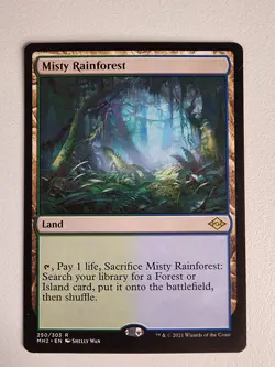 Misty Rainforest Modern Horizons 2 Regular NM Pack Fresh! - Image 1