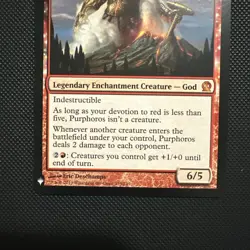 MTG Purphoros, God of the Forge: Theros #135 –MTG - Image 2