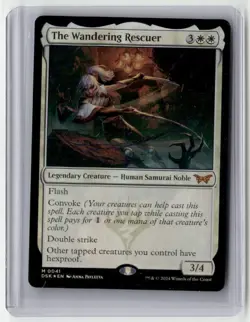 2024 MTG - Duskmourn: House of Horror - The Wandering Rescuer Mythic Foil - Image 1