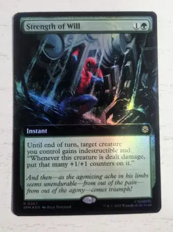 Strength of Will 0267 (Extended Art) Marvel's Spider-Man Foil - Image 1