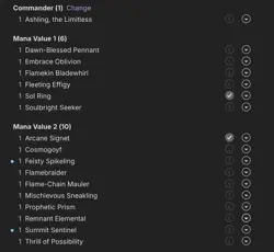 Custom Budget EDH feat. Ashling, the Limitless (White Blue Black Red Green) - Image 5