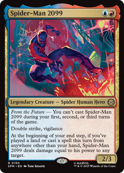 Spider-Man 2099 (FOIL) x1 - MTG Marvel's Spider-Man SPM #150 - Image 1