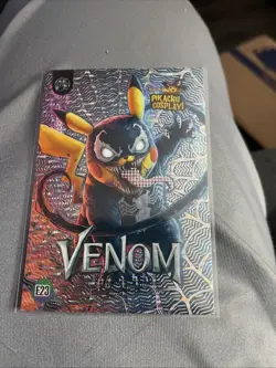Venom (Pikachu) #E23 - Silver Holo Box Hit Electric Pikachu Cosplay - Pokemon - Image 1