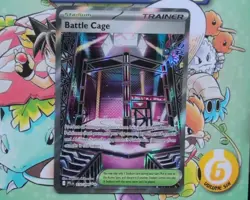 Battle Cage 116/094 Me02: Phantasmal Flames Holo Full Art Pokemon Card - Image 1