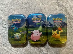 Pokemon TCG Ascended Heroes Mini Tin Lot Of 3 - Image 1