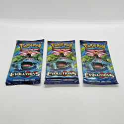 Pokemon TCG XY Evolutions Booster Packs Lot of 3 – Venusaur - Image 1