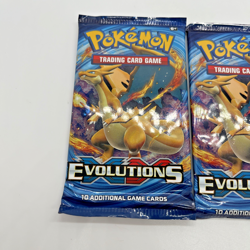 Pokemon XY Evolutions Charizard Art Sealed Booster Pack Lot of 3 - Image 2