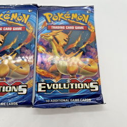 Pokemon XY Evolutions Charizard Art Sealed Booster Pack Lot of 3 - Image 4