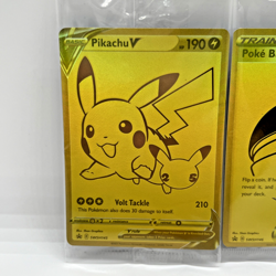 Pokemon Celebrations Pikachu V & Poke Ball Promo Cards SWSH145/146 - Image 2