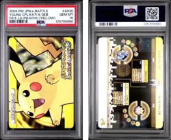 PSA 10 2025 CERT TOGEPI/GOLDUCK 2004 POKEMON JPN E BATTLE FRLG PIKACHU #A030 - Image 1
