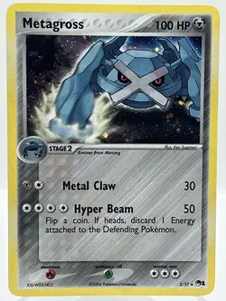 Metagross 2/17 Pop Series 1 Holo Rare Promo 2006 Vintage Pokemon TCG Card - Image 1