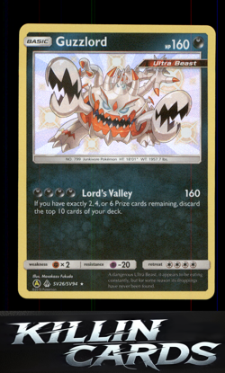 Guzzlord SV26/SV94 Pokemon Shiny Holo Rare Hidden Fates: Shiny Vault Card NM - Image 1