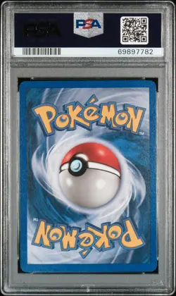 2002 POKEMON LEGENDARY COLLECTION #61 RATICATE-REVERSE FOIL PSA 8 - Image 2