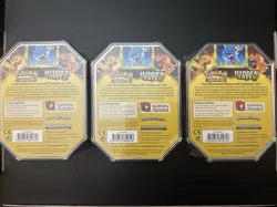 Pokemon Hidden Fates GX Tins Charizard, Gyarados, Raichu Sealed Set - Image 2