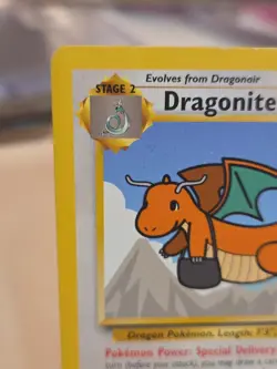 Dragonite Pokemon The First Movie Promo Card Black Star Promo #5 - Image 2