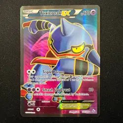 Toxicroak EX - 102/106 - Pokemon Flashfire XY Full Art Ultra Rare Card LP - Image 1