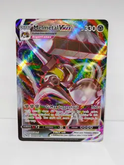 2022 Pokemon TCG Pokemon Go MELMETAL VMAX 048/078 Ultra Rare Holo - Image 1