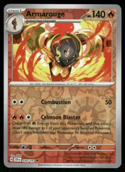 2024 Scarlet & Violet Series - Surging Sparks Armarouge Uncommon #34 - Image 1