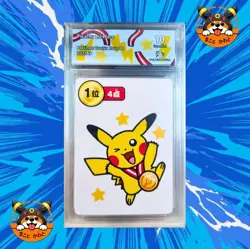 CA 10 GEM MINT PIKACHU 1st TARUKA ROUND 1 POKEMON JAPONAIS JAPANESE OOYAMA - Image 1