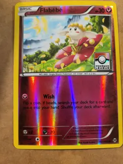 Flabebe 101/162 League Reverse Holo Foil Promo Pokemon Uncommon English LP - Image 1