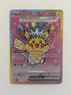 Pokemon Pikachu EX SIR 277/217 Ascended Heroes English - Pack Fresh - NM - Image 1