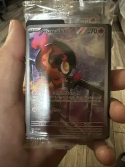 Charcadet MEP 022 Illustration Rare ETB Promo Phantasmal Flames Pokemon Sealed - Image 1