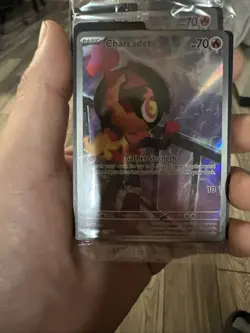 Charcadet MEP 022 Illustration Rare ETB Promo Phantasmal Flames Pokemon Sealed - Image 2