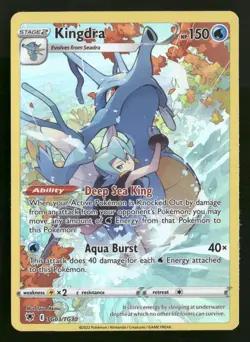 Pokemon TCG Kingdra TG03/TG30 Astral Radiance Trainer Gallery - Image 1