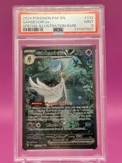 Pokemon Gardevoir ex 233/091 SV: Paldean Fates SIR PSA 9 MINT - Image 2