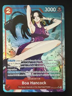 Boa Hancock (Alt Art) OP12-014 SR Legacy of the Master - ONE PIECE Card ENGLISH - Image 2