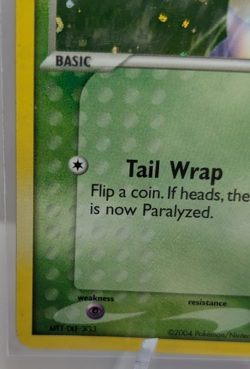 Ekans Reverse Holo 55/109 Team Rocket Returns Pokemon Card 2004 Stamped MP - Image 5