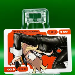 Camie Utsushimi My Hero Academia Heart 8 Collectable Playing Card TCG Anime - Image 2