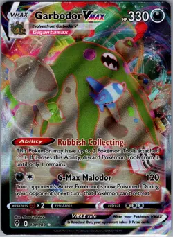 Garbodor VMAX 101/203 SWSH07: Evolving Skies - Pokemon Card - NM - Image 1